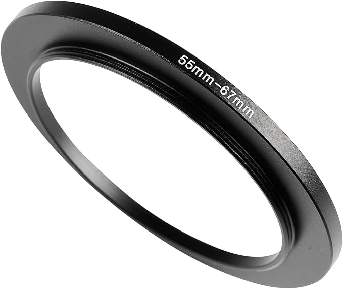 55-67mm Metal Step-Up/Down Ring Adapter Compatible by Unknown