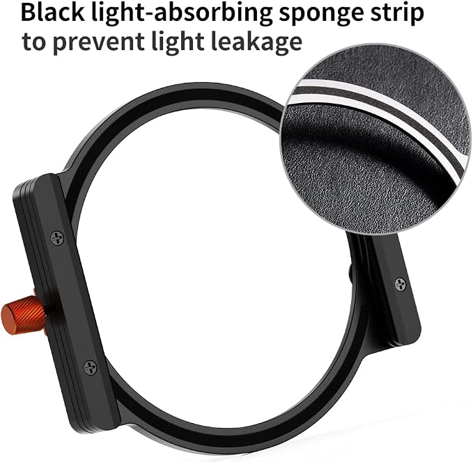 K&F CONCEPT Metal Filter Holder + 8 Filter Adapter Rings - Image 5