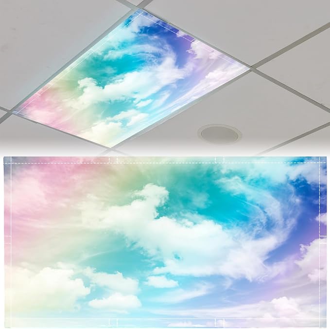 Patelai 4 x 2 Feet Fabric Fluorescent Light Cover by Patelai
