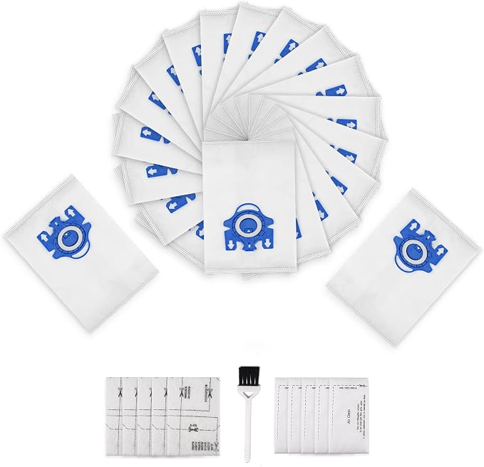 Improvedhand 20 Packs 3D Airclean Bags Replacement by Improvedhand
