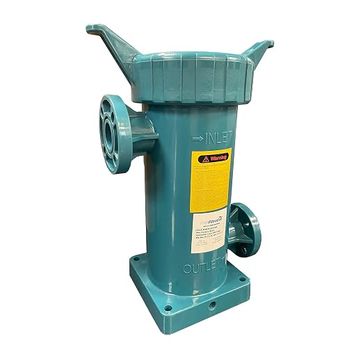 PPH #1 Polypropylene Filter Housing – 2" Flanged Inlet/Outlet, 75 GPM Max Flow by Unknown