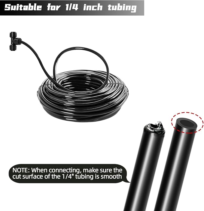 30 Pack Quick Connect 1/4" Drip Irrigation Coupling Connectors, Universal - Image 5