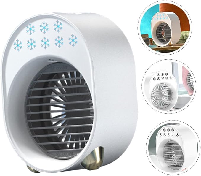 Cabilock 1pc Usb Desktop Air Cooler Conditioner Fan Multi-filtering Compact - Image 5