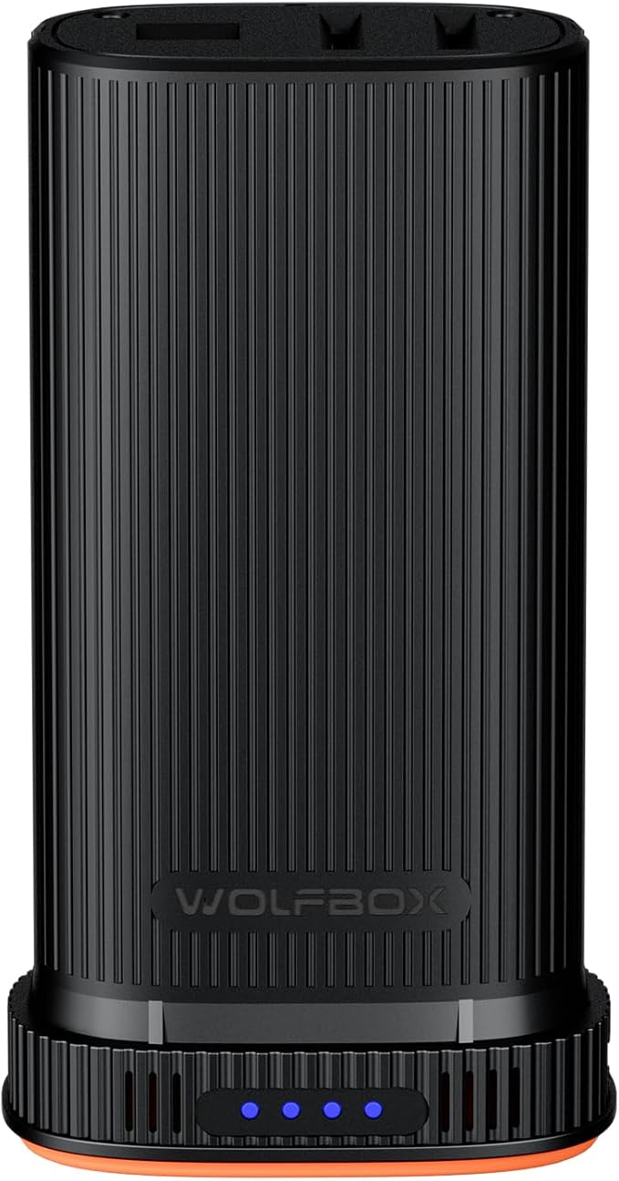 WOLFBOX MF200 22.2Wh 7.4V Rechargeable Li-ion Battery Pack – Removable Backup by WOLFBOX