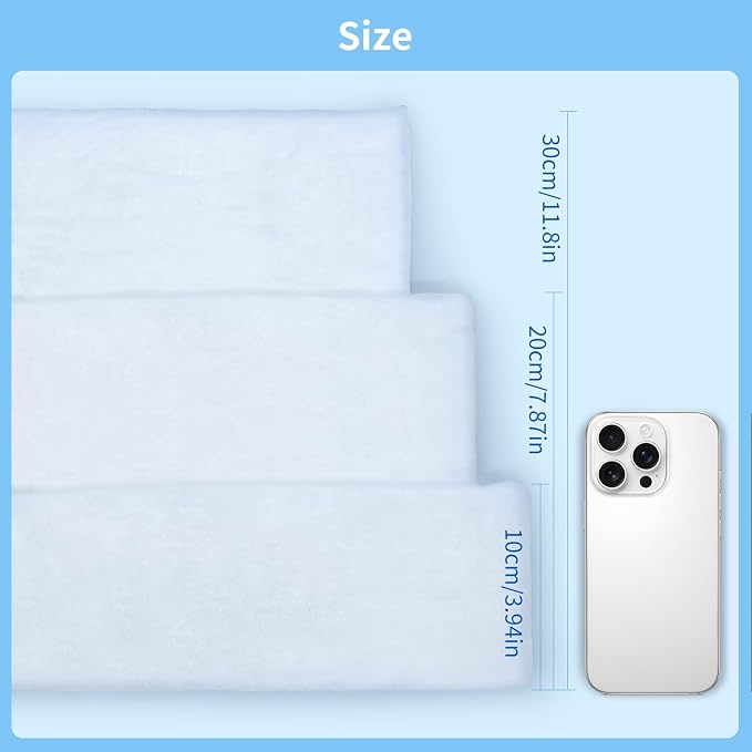 Aquarium Filter Floss Fish Tank Filter Media Aquarium Filter Pad - Image 2