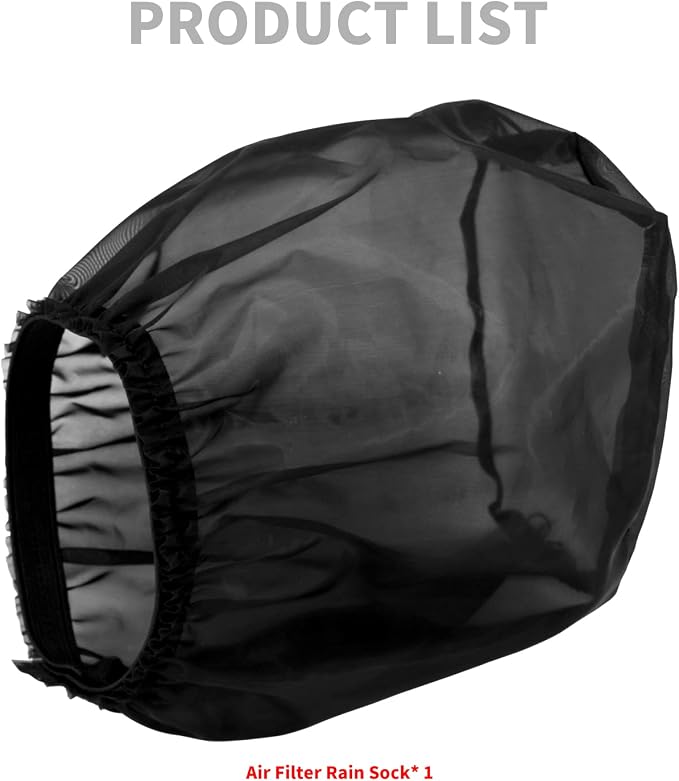 Waterproof Air Filter Rain Sock Motorcycle Dustproof Air Intake Protective - Image 6