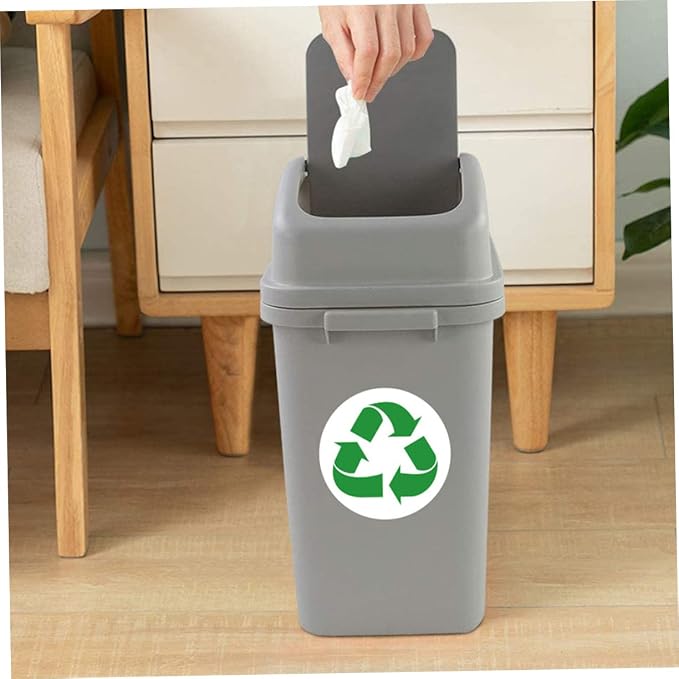 6 Sheets Self-Adhesive Garbage Classification Label Stickers - Image 8