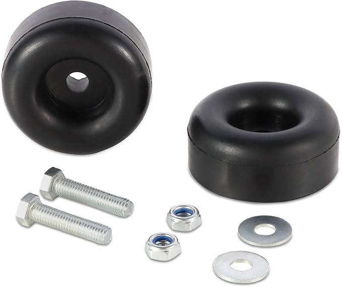 Heavy Duty Anti-Vibration Rubber Foot Pads by QUFA