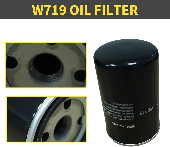 W719 Oil Filter for 10HP Belt Motors Air Compressor, Industrial Air Compressor - Image 4
