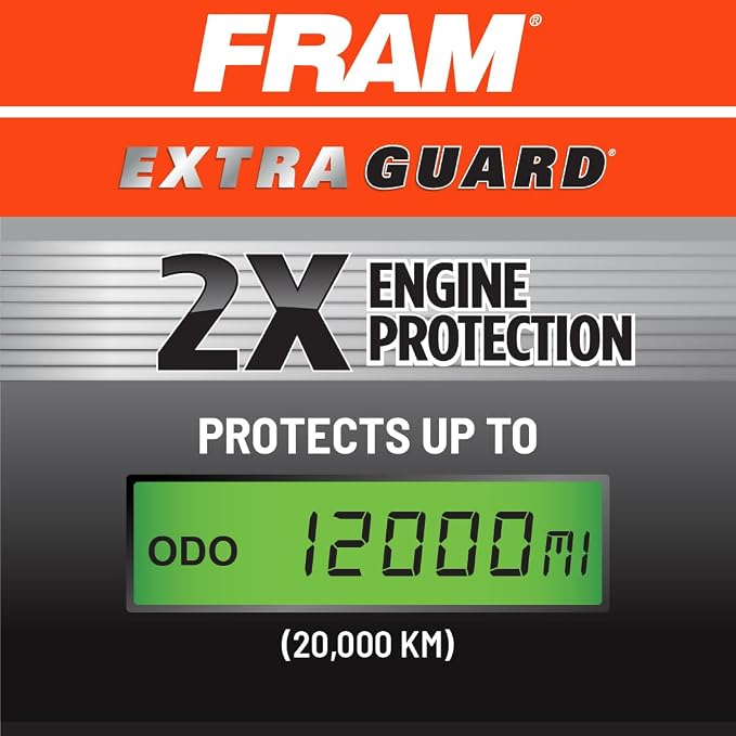 FRAM Extra Guard Rigid Panel Engine Air Filter Replacement, Easy Install - Image 3