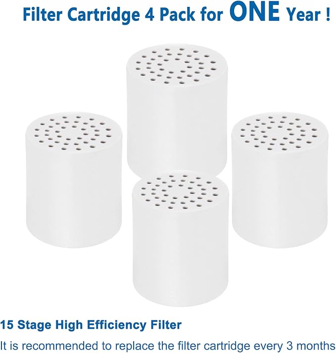 NearMoon 15 - Stage Replacement Cartridge Universal High Output Shower Filter - Image 2