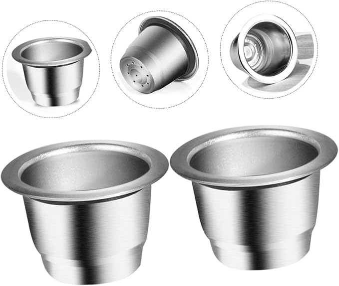 Homoyoyo Coffee Pod Filters Reusable Filter Cup Professional Drainer Compact - Image 3