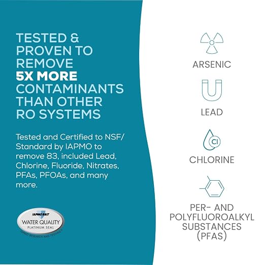 AquaTru Under Sink Alkaline RO Water Purifier | Certified 4-Stage Ultra Reverse - Image 3