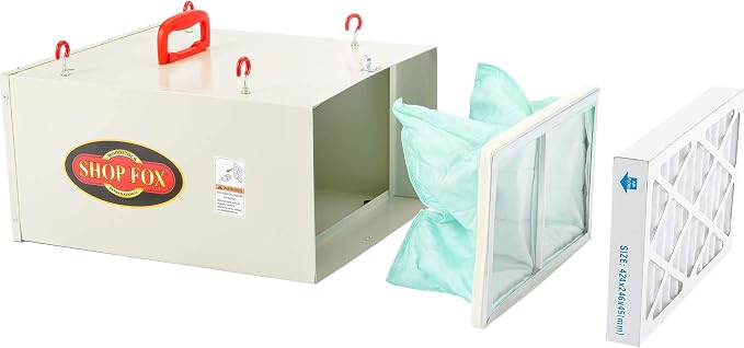 Shop Fox W1830 3-Speed Hanging Air Filter - Image 4