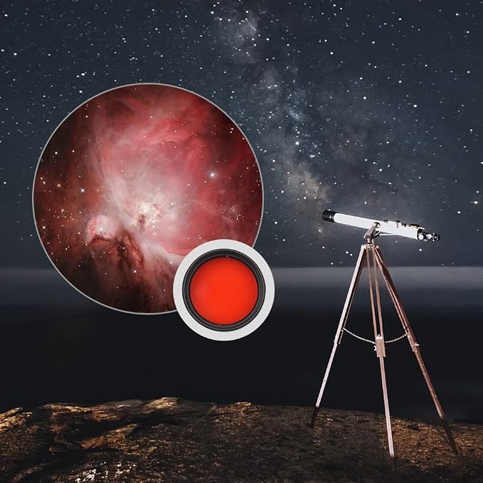Andoer Telescopic Eyepiece Filter Kit, 1.25 Inch Telescopic Moon Filter Sky - Image 5