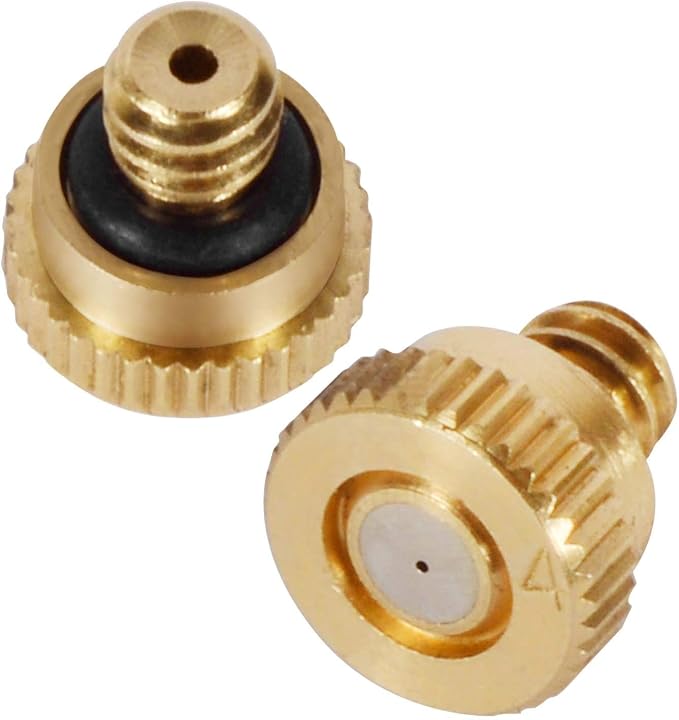 KUWAN 0.016" Orifice Thread UNC 10/24 Brass Misting Nozzles Low Pressure - Image 4