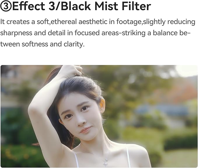 Kase 72mm Variable ND1.5-8 & CPL & Black Mist 3 in 1 Filter - Image 5