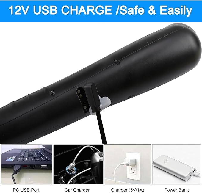 Portable Outdoor Shower, Handheld Electric Shower+8L Water Bag, IPX6 Waterproof, USB Charging, Compact and Lightweight, Suitable for Outdoor Camping, Beach Shower, Hiking, pet Bathroom