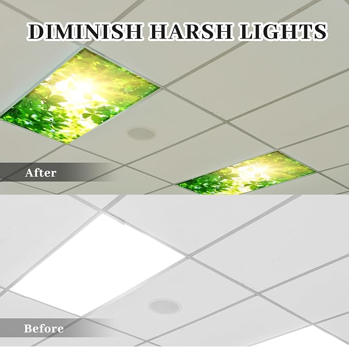 Patelai 4 x 2 Feet Fabric Fluorescent Light Cover - Image 4