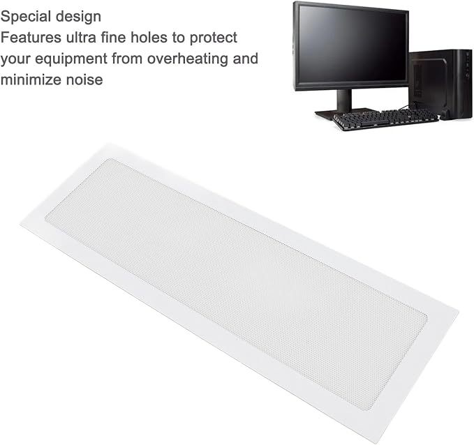 360mm x 120mm PC Case Dust Mesh Filter, Magnetic Frame, Computer Fan Dust Proof - Image 2