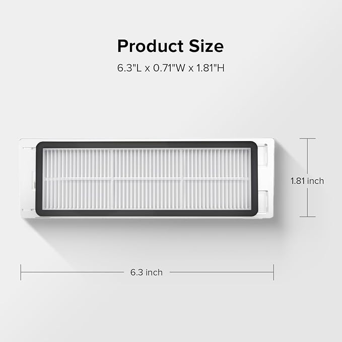 roborock 2 Pack Washable Filter - Image 6