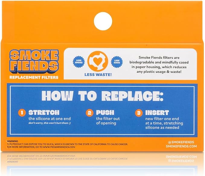 3 Pack Replacement Filters | Discreet HEPA & Carbon Filtration | Biodegradable - Image 3