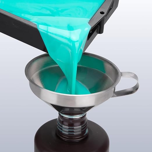 ELEGOO Stainless Steel Funnel, 3D Resin Metal Funnel - Image 2