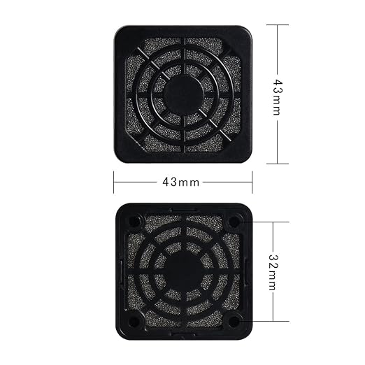 ELUTENG 40mm Fan Filter Dustproof Cover USB Cooling Ventilator Plastic Grill 40 - Image 7