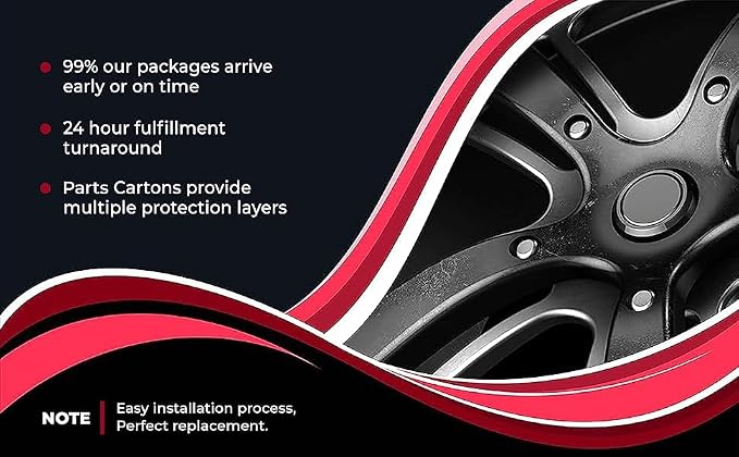 Air Cleaner Lid | 14 in Round Flow-Thru | Red Filtered Top | Steel Black Finish - Image 6