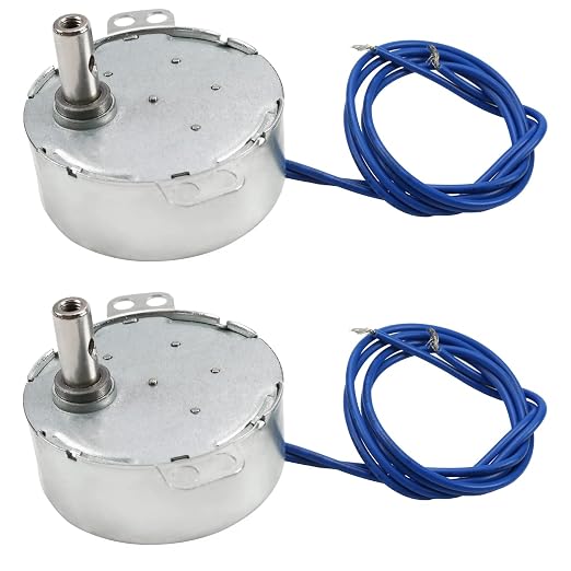 Fielect 2Pcs Synchronous Motor AC 110V 10-12RPM Turntable Motor CW/CCW by Fielect
