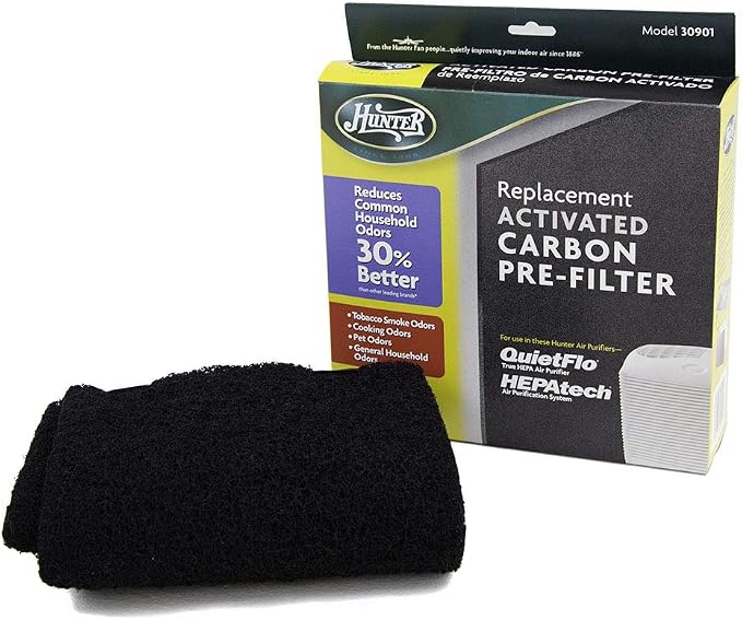 Hunter 30901 Activated Carbon Universal Cut-to-Fit Replacement Air Purifier by HunterFanCompany