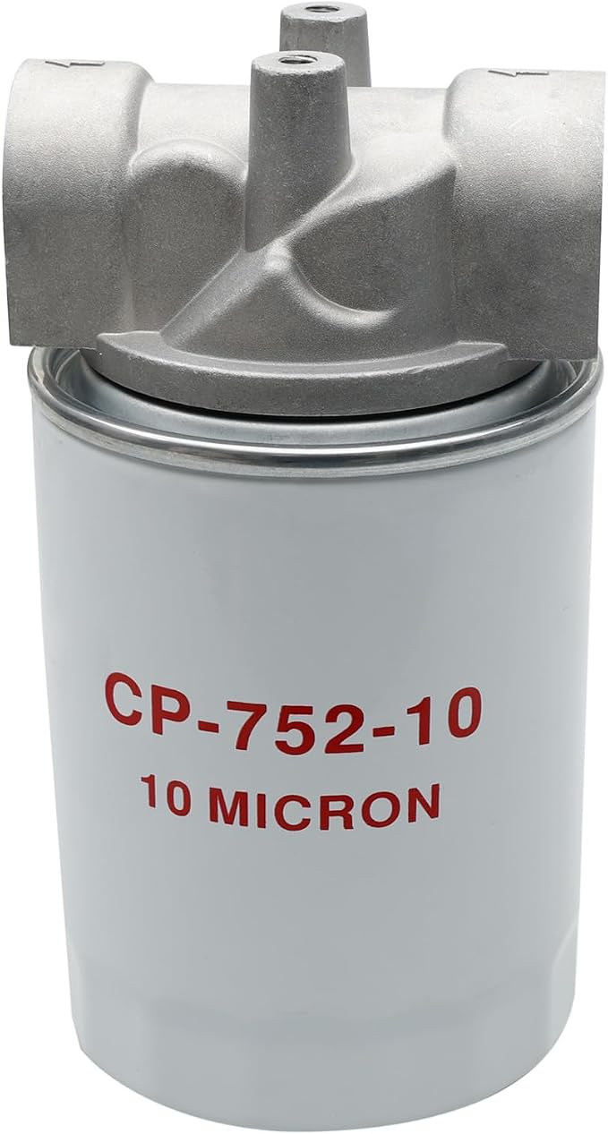 Spin-On Hydraulic Oil Filter Assembly 10 Micron by ATRACYPART