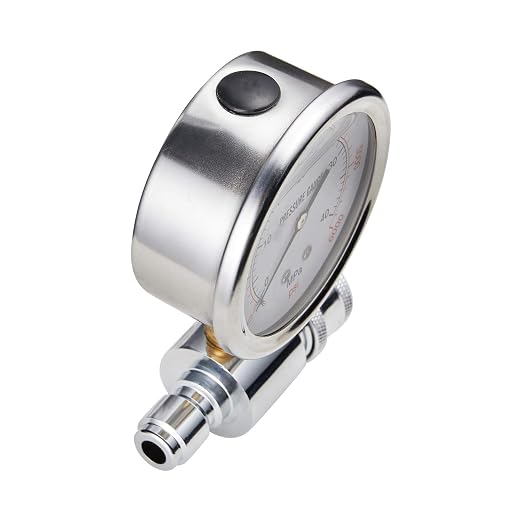 Pressure Washer Gauge, 6000 PSI, 3/8 Inch Quick Connect, Pressure Gauge - Image 4