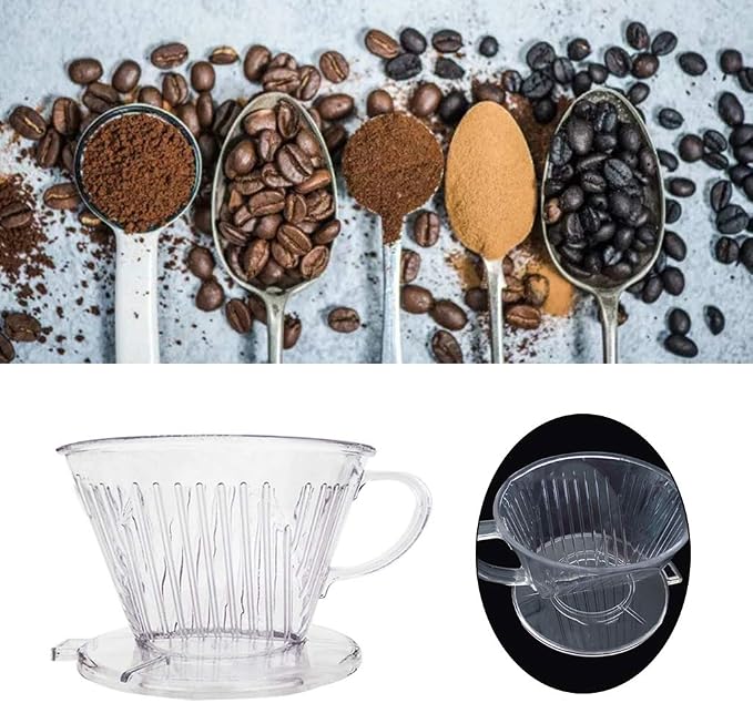 Coffee Filter Cone Coffee Dripper Cone Coffee Maker Drip Cone Brewer Coffee - Image 2