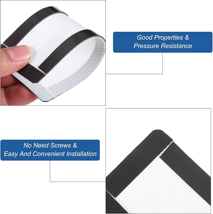MECCANIXITY PC Dust Filter, 150x50mm Magnetic Frame PVC Computer Case Cooler - Image 4