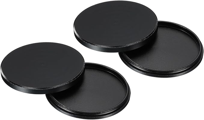 PATIKIL 46mm Lens Cap, 2 Pack Camera Lens Cap Cover Universal Front Metal Lens by PATIKIL