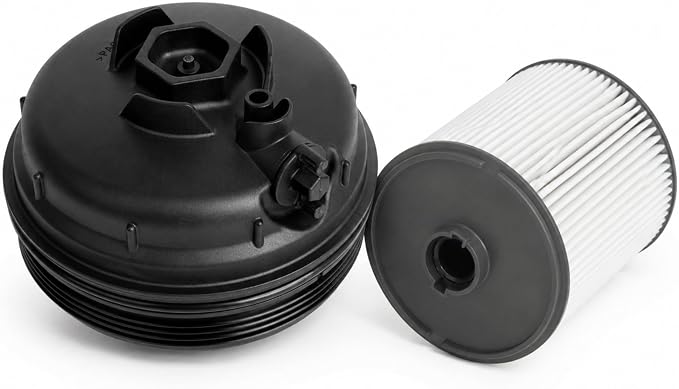 Fuel Filter Cap with Fuel Filter Element Compatible with Ram 2500 3500 4500 by SounruiforYourLife