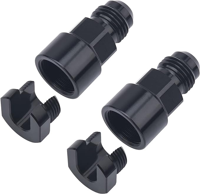 EVIL ENERGY 6AN Male to 3/8" & 5/16" Quick-Disconnect Female EFI Fuel Rail by EVILENERGY