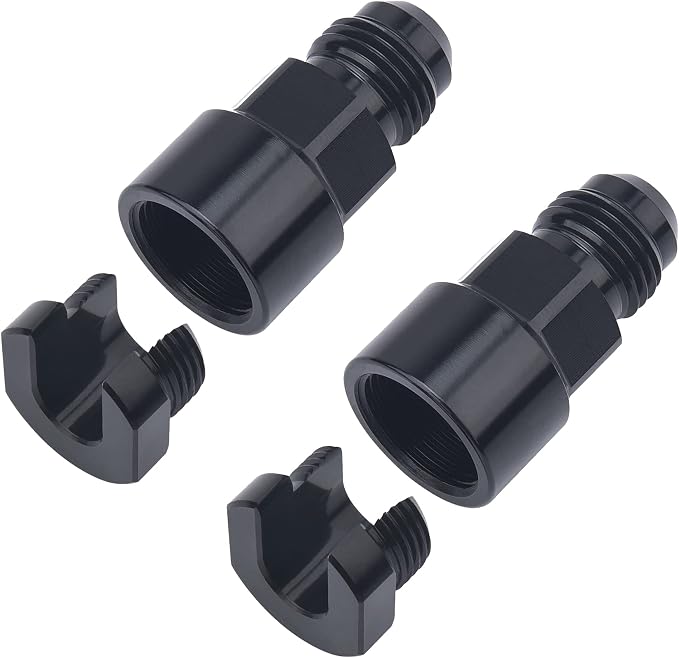 EVIL ENERGY 6AN Male to 3/8" Quick-Disconnect Female EFI Fuel Rail Fitting by EVILENERGY