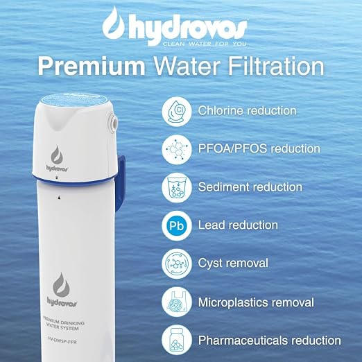 Hydrovos DWSP Premium Microplastic Water Filter, NSF 401/53/42 Under Sink - Image 3