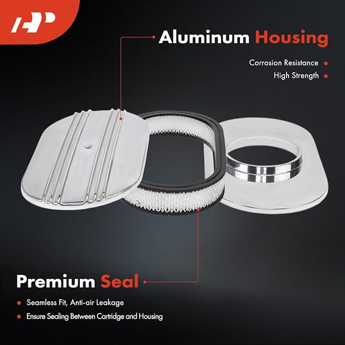 A-Premium Universal Air Cleaner Filter Assembly - Image 3