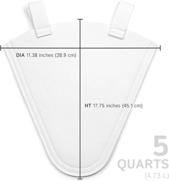 The Felt Store Synthetic Maple Syrup Filter Cone – Reusable Heavy-Duty - Image 3
