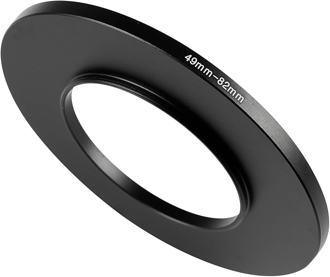 49-82mm Metal Step-Up Ring Adapter Compatible by Unknown