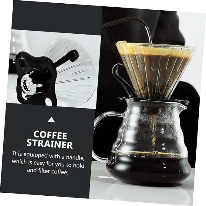 GLEAVI Manual Coffee Pot Funnel Filter Funnel Precision Strainer Safe - Image 7
