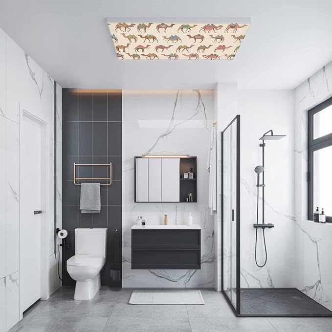 Fluorescent Light Covers for Ceiling Lights Desert Camel Magnetic Light Filters - Image 8