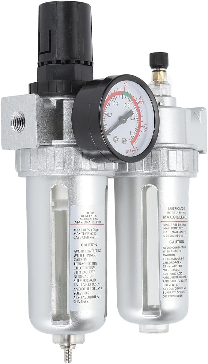 Compressed Air Line Filter, Oil Trap Separator Efficient 1/4inch Interface - Image 5