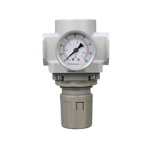 PneumaticPlus SAR600-N10BG Compressed Air Pressure Regulator 1" NPT - Image 2