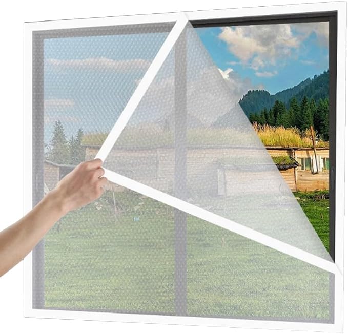 PVC Window Insulation Film 120x150cm Double Thickened 4mm Bubble Wrap Thermal - Image 2