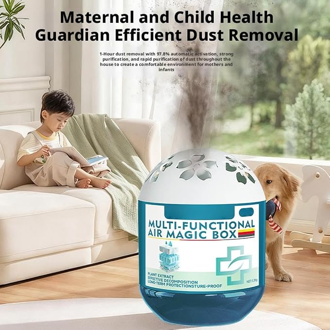 Indoor Air Purification Dust Removal Magic Box, Mutomatic Dust-Sucking Dusts - Image 4