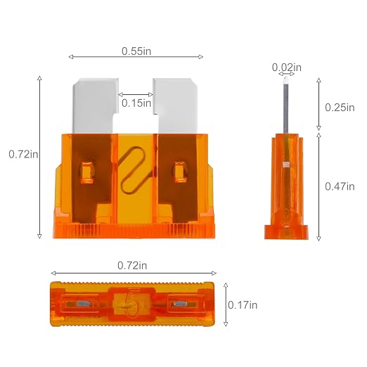 100 Pcs Standard Fuses Kit, Car Fuses Assortment Kit - Image 2